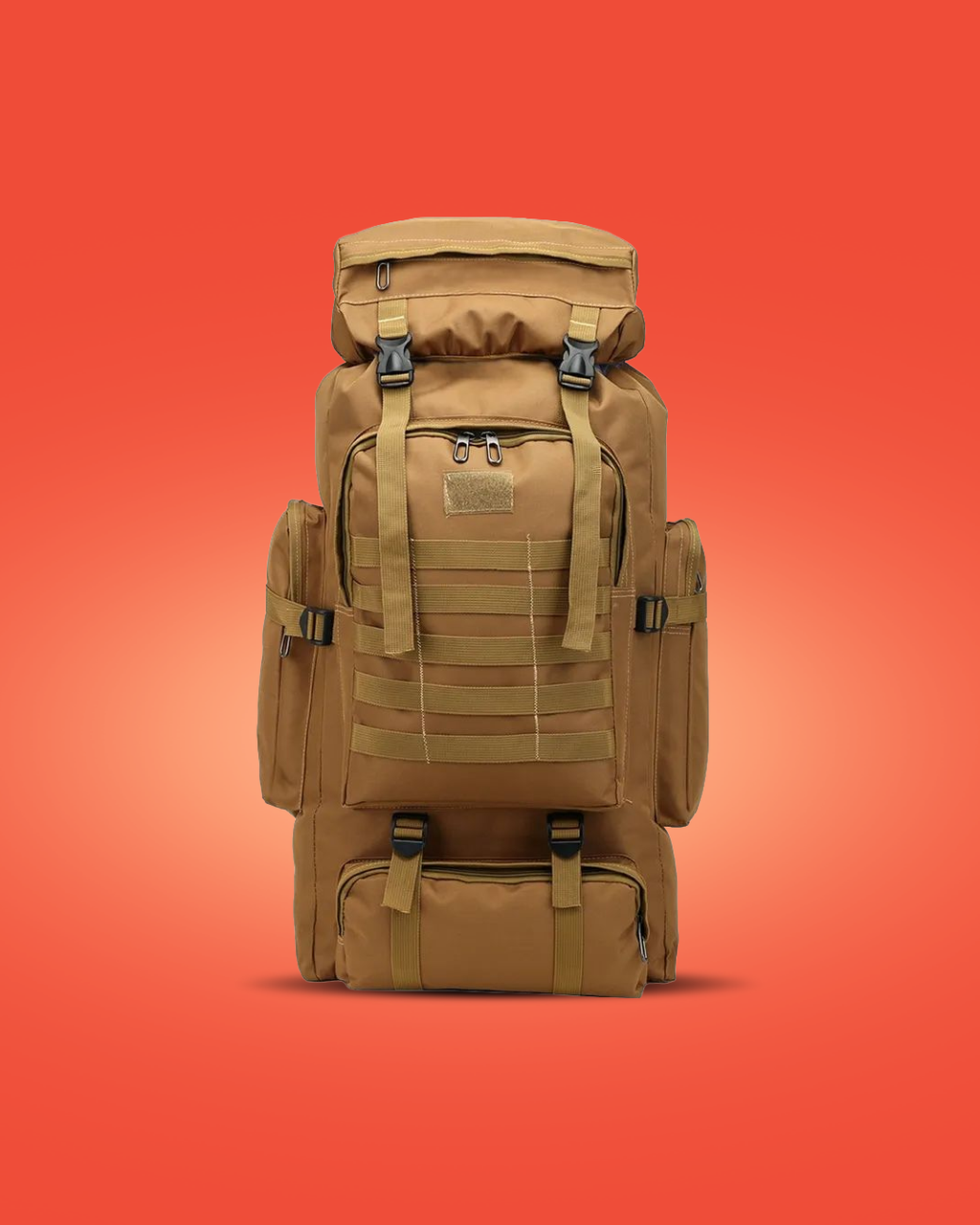 80L Waterproof Camouflage Travel Backpack