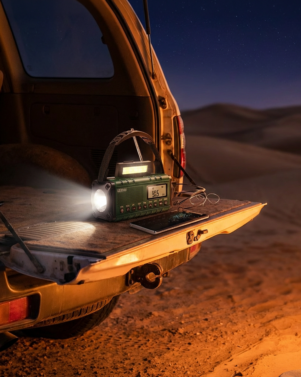 Radio Solar Charging 4000Mah
